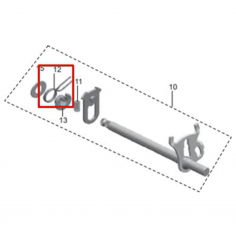 RESORTE EJE SELECTOR DE CAMBIOS BAJAJ 200 - KTM 200