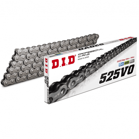 CADENA DID 525-120 VO CON ORING Y REFORZADA "SPORTBIKE"