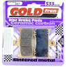 PASTILLA FRENO DELANTERO SUZUKI GSX S 750 - KAWASAKI Z800 - Z900 - Z1000