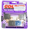 PASTILLAS DE FRENO DELANTERO KAWASAKI ZX6R 600 2007-2016 / Z1000 2007-2009