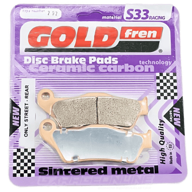 PASTILLA DE FRENO FA363HH SINTERIZADA S33 GOLDFREN
