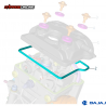EMPAQUETADURA TAPA DE VALVULA BAJAJ DOMINAR 250 - 400UG - 400 ADVENTURE