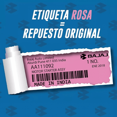 PASTILLA FRENO DELANTERO BAJAJ DOMINAR