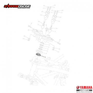 RODAMIENTO DE DIRECCION YAMAHA YZF-R3 MT-03 MT-07 MT-09