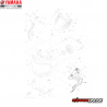 SOPORTE IZQUIERDO FOCO DELANTERO YAMAHA MT-07 GENUINO