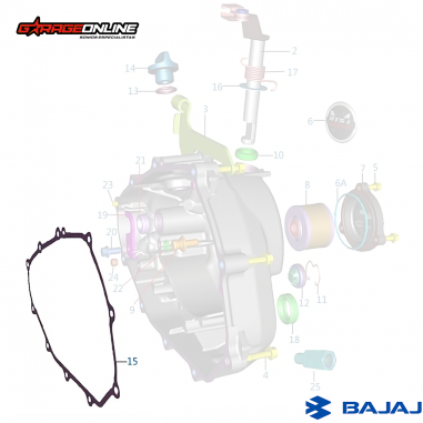 EMPAQUETADURA EMBRAGUE BAJAJ NA 150 NS 160 GENUINA