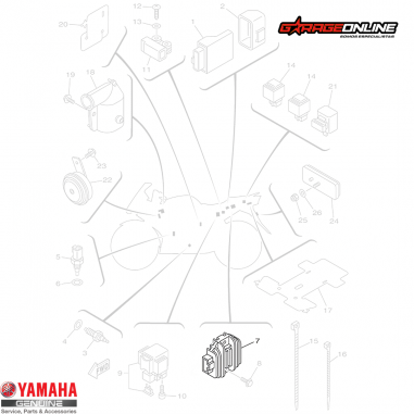 RECTIFICADOR YAMAHA YZF R15 V1 (2011) GENUINO
