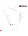 SELLOS DE VALVULA (x2) HAOJUE NK150 DL160 DR160S