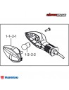 INTERMITENTE DELANTERO IZQUIERDO HAOJUE NK150 GENUINO