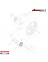 CATALINA 41 DIENTES YAMAHA FZN 150 3.0 4.0 FZ-X GENUINA