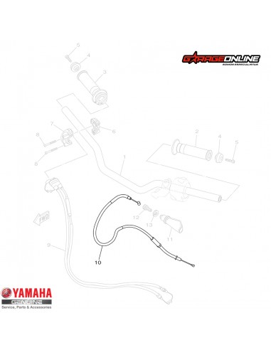 PIOLA EMBRAGUE YAMAHA FZ25 GENUINA