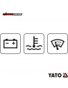 REFRACTROMETRO +/- 5% PROBADOR DE COOLANT Y ACIDO BATERIA YATO