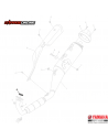EMPAQUETADURA ESCAPE YAMAHA YZF-R15 V3 V4 GENUINA