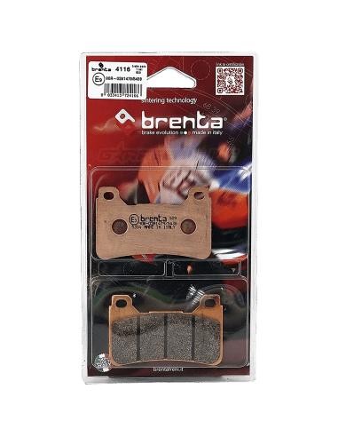 PASTILLA FRENO DELANTERO HONDA CBR 600 RR - CBR 1000 RR SINTERIZADAS