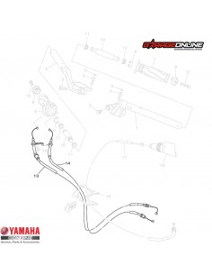 PIOLA ACELERACION Y RETORNO YAMAHA YZF-R15 V3 YZF-R15 V4 GENUINA