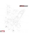 TORNILLO ALLEN CHASIS YAMAHA GENUINO X1