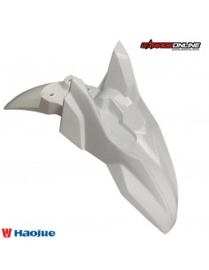 TAPABARRO DELANTERO HAOJUE NK150 BLANCO GENUINO
