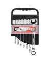 JUEGO LLAVES PUNTA CORONA C/CHICHARRA 7 PCS - YATO