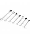 JUEGO LLAVES PUNTA CORONA C/CHICHARRA 7 PCS - YATO