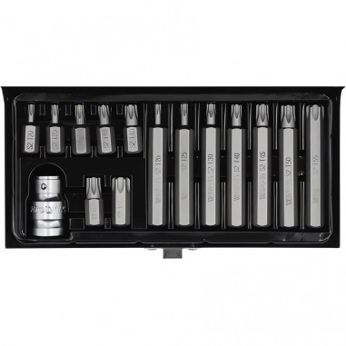 JUEGO DE PUNTAS TORX 15 PCS - YATO