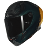CASCO NOLAN X-804 RS ULTRA CARBON LIQUIDO GREEN 327