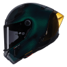 CASCO NOLAN X-804 RS ULTRA CARBON LIQUIDO GREEN 327