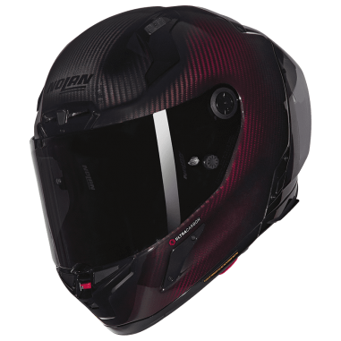 CASCO NOLAN X-804 RS ULTRA CARBON LIQUIDO ROSSO 326