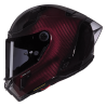CASCO NOLAN X-804 RS ULTRA CARBON LIQUIDO ROSSO 326