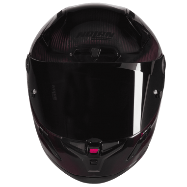 CASCO NOLAN X-804 RS ULTRA CARBON LIQUIDO ROSSO 326