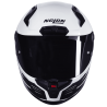 CASCO NOLAN X-804 RS ULTRA CARBON WHITE / BLACK 344
