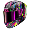 CASCO SHARK AERON FAWN DVY CARBON VIOLET YELLOW