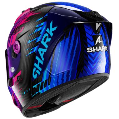 CASCO SHARK AERON EDGY DBU CARBON BLUE CHROM