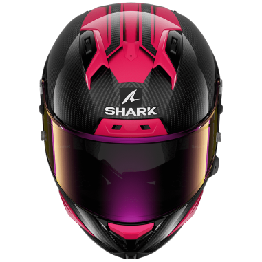 CASCO SHARK AERON CARBON SKIN DVB CARBON VIOLET BLUE
