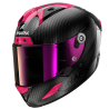 CASCO SHARK AERON CARBON SKIN DVB CARBON VIOLET BLUE