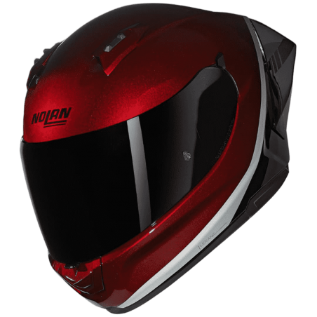 CASCO NOLAN N60-6 S SPORT VERNICATURA SPECIALE RED VISCERALE / BLACK / GREY