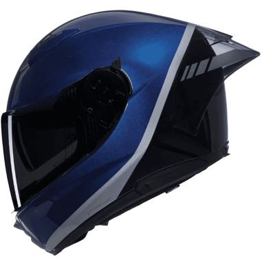CASCO NOLAN N60-6 S SPORT VERNICATURA SPECIALE DEEP BLUE / BLACK / ARGENTO