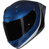 CASCO NOLAN N60-6 S SPORT VERNICATURA SPECIALE DEEP BLUE / BLACK / ARGENTO