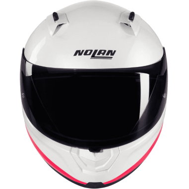 CASCO NOLAN N60-6 S SPORT VERNICATURA SPECIALE PEARL / BLACK / ORANGE