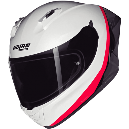 CASCO NOLAN N60-6 S SPORT VERNICATURA SPECIALE PEARL / BLACK / ORANGE