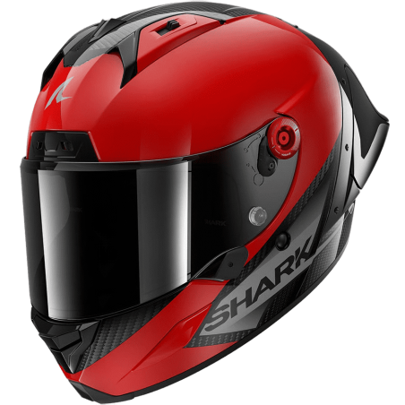 CASCO SHARK AERON GP BLANK CARBON RED ANTHRACITE
