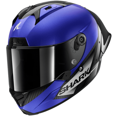 CASCO SHARK AERON GP BLANK CARBON BLUE ANTHRACITE