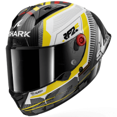CASCO SHARK AERON GP RAUL FERNANDEZ WHITE YELLOW