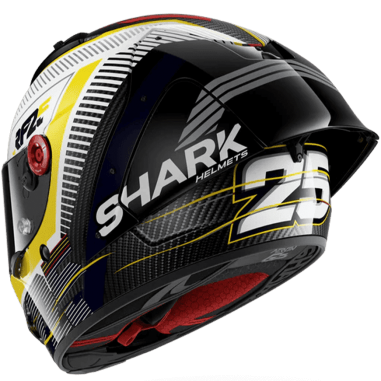 CASCO SHARK AERON GP RAUL FERNANDEZ WHITE YELLOW