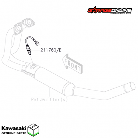 SENSOR OXIGENO KAWASAKI NINJA 400 2018-2022 GENUINO