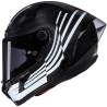 CASCO NOLAN X-804 RS ULTRA CARBON ALA CARBON / WHITE / BLAK 345