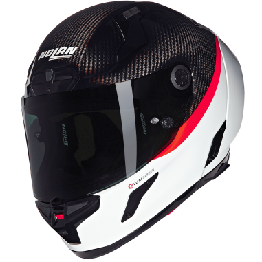 CASCO NOLAN X-804 RS ULTRA CARBON D.O.C. CARBON / WHITE