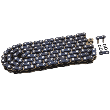 CADENA CZ CHAINS 520-120 CON O-RING Y REFORZADA "BLUE PERFORMANCE"