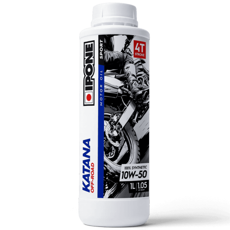 ACEITE DE MOTO 10W50 IPONE KATANA OFF-ROAD SPORT ESTER - 1L