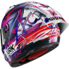 CASCO SHARK AERON GP FIM ZARCO SIGNATURE FULL CARBON / White / Violet