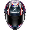 CASCO SHARK AERON GP FIM ZARCO SIGNATURE FULL CARBON / White / Violet